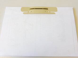 REPRODUKTION, L.Dv.113/1, Entwurf einer Beschreibung und Bedienungsvorschrift des MG-FF (2-cm Flugzeug-MG-FF) Ausführung A, Teil 1, datiert 1938, Kopie von 83 Seiten, A4