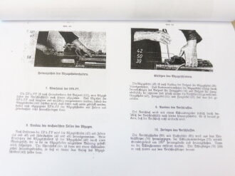 REPRODUKTION, L.Dv.113/1, Entwurf einer Beschreibung und Bedienungsvorschrift des MG-FF (2-cm Flugzeug-MG-FF) Ausführung A, Teil 1, datiert 1938, Kopie von 83 Seiten, A4