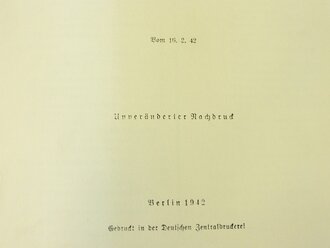 REPRODUKTION, D970/1, Der 1kW Sender b, vom 16.2.1942, Kopie von 32 Seiten + Anlagen, A4