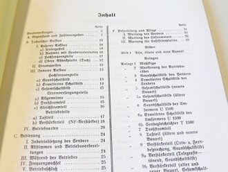 REPRODUKTION, D970/1, Der 1kW Sender b, vom 16.2.1942, Kopie von 32 Seiten + Anlagen, A4