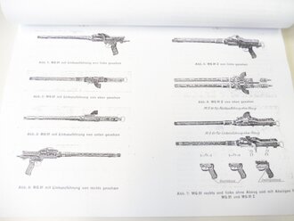 REPRODUKTION, D.(Luft)T.6081,MG81 Waffen-Handbuch, Teil 1, Kopie von 100 Seiten, A4, datiert 1941