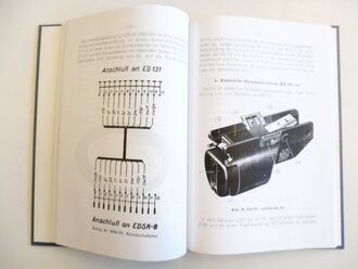 REPRODUKTION, D.(Luft)T.6131, MG131 Waffen-Handbuch, Kopie von 198 Seiten, A4, gebundene Ausgabe, datiert 1941