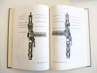 REPRODUKTION, D.(Luft)T.6131, MG131 Waffen-Handbuch, Kopie von 198 Seiten, A4, gebundene Ausgabe, datiert 1941