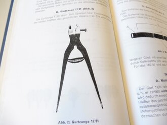 REPRODUKTION, D.(Luft)T.6081, MG81 Waffen-Handbuch, Kopie von 100 Seiten, A4, gebundene Ausgabe, datiert 1941