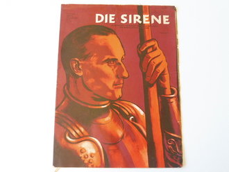 "Die Sirene" Illustrierte Zeitschrift des RLB, Nr.1 von 1935. Der Luftschutz im Vormarsch