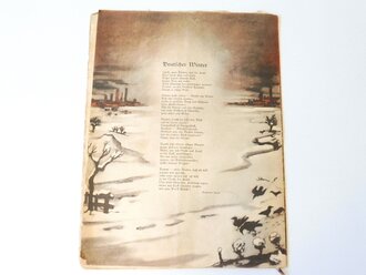 "Die Sirene" Illustrierte Zeitschrift des RLB, Nr.1 von 1935. Der Luftschutz im Vormarsch