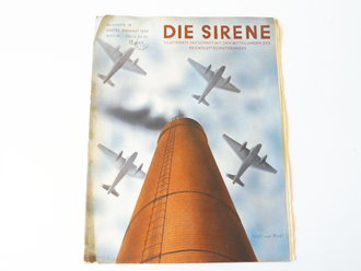 "Die Sirene" Illustrierte Zeitschrift des RLB, Nr.12 von 1938, Schützt euer Werk!
