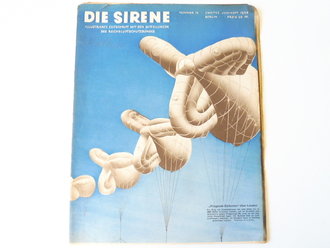 "Die Sirene" Illustrierte Zeitschrift des RLB, Nr.13 von 1938, Fliegende Elefanten über London