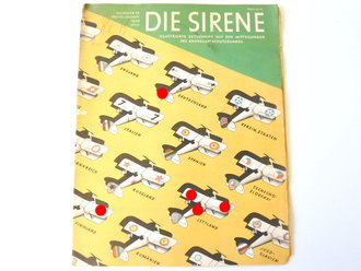 "Die Sirene" Illustrierte Zeitschrift des RLB, Nr.14 von 1938, Die Reichsluftschutzwoche in Berlin