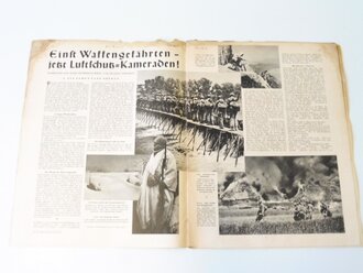 "Die Sirene" Illustrierte Zeitschrift des RLB, Nr.15 von 1938, Studentinnen lernen Luftschutz