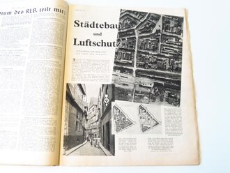 "Die Sirene" Illustrierte Zeitschrift des RLB, Nr.21 von 1938, Lieschen, Loni und Emmi - Fraenarbeit im Sauerland