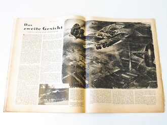 "Die Sirene" Illustrierte Zeitschrift des RLB, Nr.21 von 1938, Lieschen, Loni und Emmi - Fraenarbeit im Sauerland