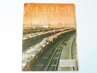 "Die Sirene" Illustrierte Zeitschrift des RLB, Nr.23 von 1938, Ein Bild geordneter Kraft