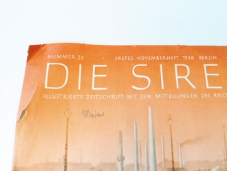 "Die Sirene" Illustrierte Zeitschrift des RLB,...