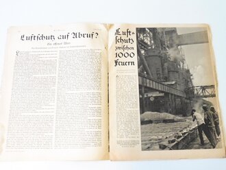 "Die Sirene" Illustrierte Zeitschrift des RLB, Nr.23 von 1938, Ein Bild geordneter Kraft