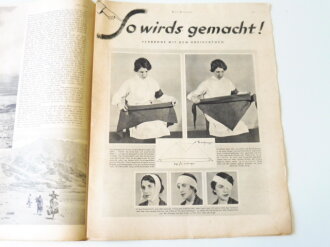 "Die Sirene" Illustrierte Zeitschrift des RLB, Nr.1 von 1939, So wirds gemacht!