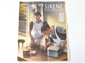 "Die Sirene" Illustrierte Zeitschrift des RLB, Nr.5 von 1939, Frauensacharbeiterin-privat...