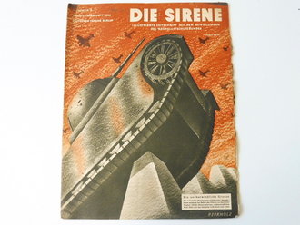 "Die Sirene" Illustrierte Zeitschrift des RLB,...