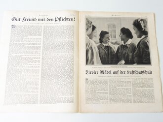 "Die Sirene" Illustrierte Zeitschrift des RLB, Nr.6 von 1940, Ein Augenblick höchster Spannung!