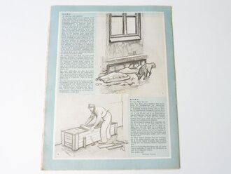 "Die Sirene" Illustrierte Zeitschrift des RLB, Nr.6 von 1940, Ein Augenblick höchster Spannung!