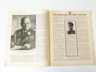 "Die Sirene" Illustrierte Zeitschrift des RLB, Nr.16 von 1940, Der Dank des Führers an Front un Heimat