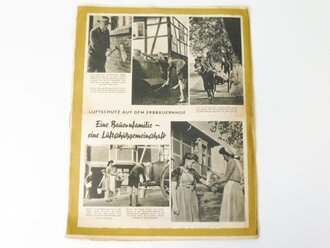 "Die Sirene" Illustrierte Zeitschrift des RLB, Nr.3 von 1943, Immer noch ein Ausweg!