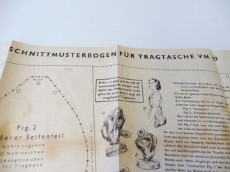 Schnittmusterbogen für Tragetasche VM 40