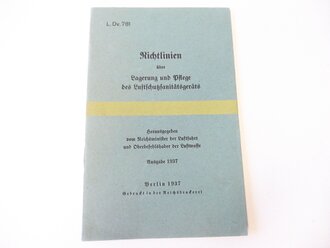 L.Dv.781, Richtlinien über Lagerung und Pflege des...