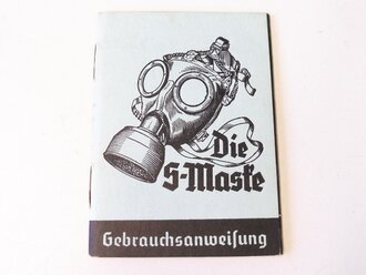 Gebrauchsanweisung " Die S-Maske " Kleinformatig, komplett