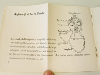 Gebrauchsanweisung " Die S-Maske " Kleinformatig, komplett