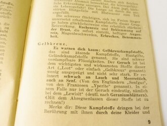 Sonderanweisung insbesondere für Entgiftungshelfer, Ausgabe 1935, DIN A6, 24 Seiten