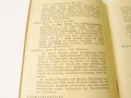 Sonderanweisung insbesondere für Entgiftungshelfer, Ausgabe 1935, DIN A6, 24 Seiten