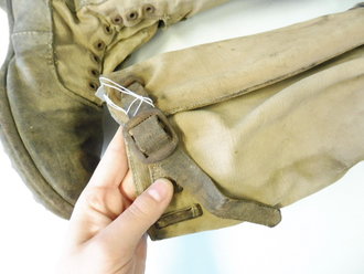 Luftwaffe, Paar Tropenstiefel , ungereinigte Stücke aus Scheunenfund, das Leder weich