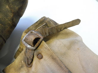 Luftwaffe, Paar Tropenstiefel , ungereinigte Stücke aus Scheunenfund, das Leder weich