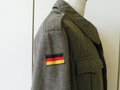 Bundeswehr Jacke zum Kampfanzug datiert 1960. Neuwertiges Stück, Schulterbreite 53 cm, Armlänge 58 cm