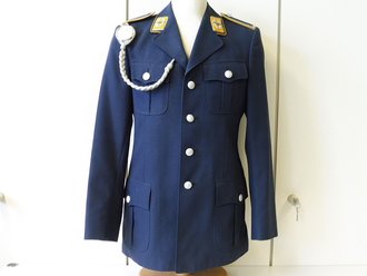 Bundeswehr, Dienstjacke Luftwaffe mit z.T. handgestickten Effekten, Schulterbreite 45 cm, Armlänge 63 cm