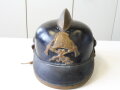 Feuerwehr , Lederhelm