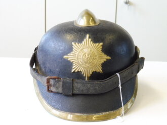 Feuerwehr , Lederhelm