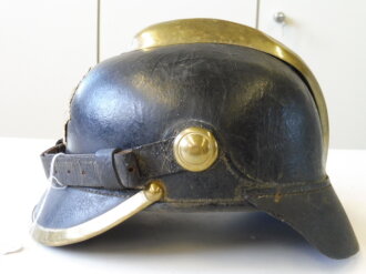 Feuerwehr , Lederhelm