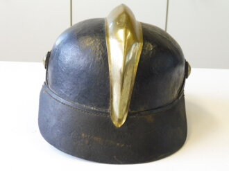 Feuerwehr , Lederhelm