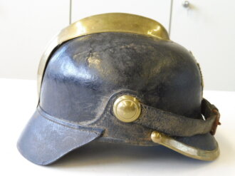 Feuerwehr , Lederhelm