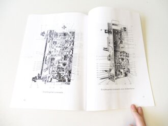 KOPIE/ REPRODUCTION Beschreibung " Allwellenempfänger Minerva 499SH"  47 Seiten plus Anlagen, DIN A4