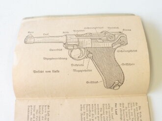 " Die Pistole 08"  32 Seiten plus Anlage, Kleinformat