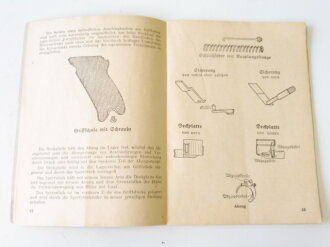 " Die Pistole 08"  32 Seiten plus Anlage, Kleinformat