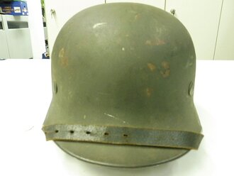 Stahlhelm M40 Polizei mit beiden Abzeichen....