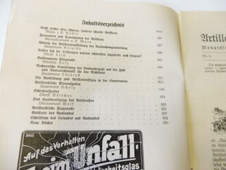 Artilleristische Rundschau, Juni 1939,  Heft 6. Komplett