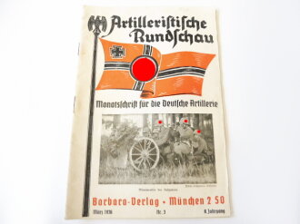 Artilleristische Rundschau, März 1936,  Heft 3....