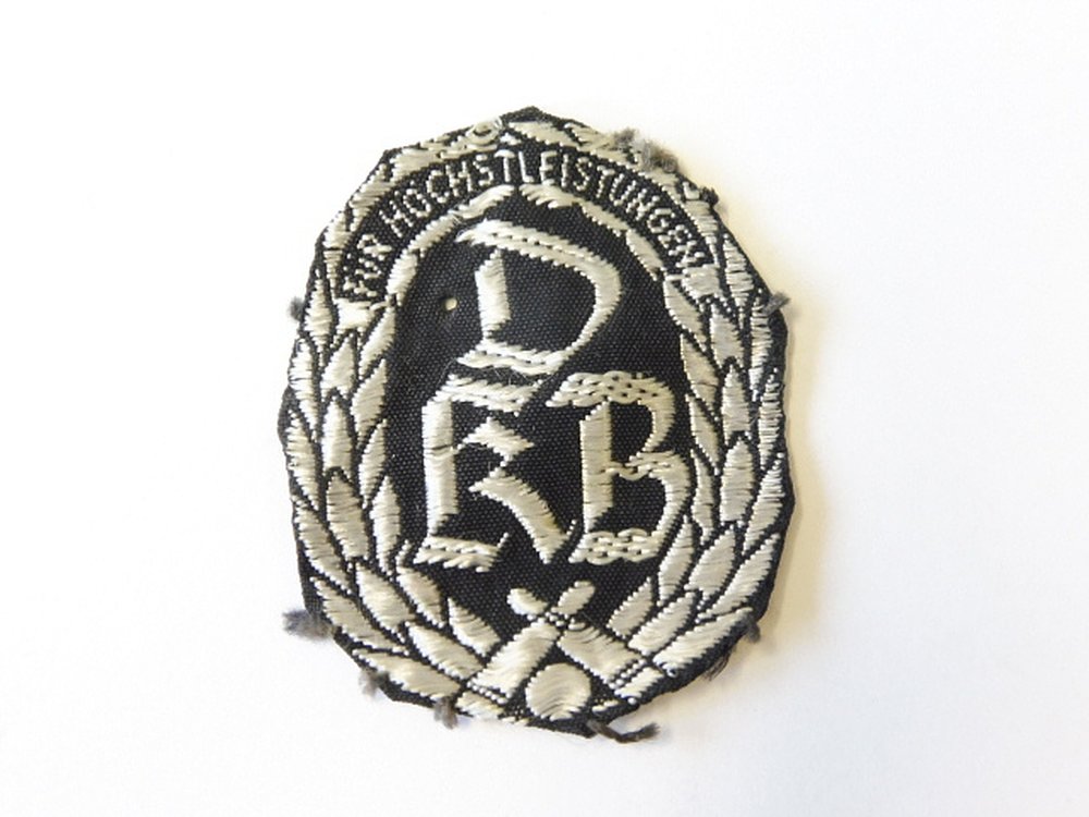 Deutscher Keglerbund, Abzeichen für Höchstleistungen in Silober. Soff