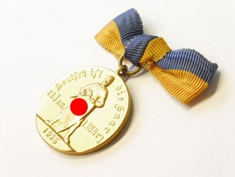 Tragbare Medaille " Saar Kegeln Wiesbaden"...