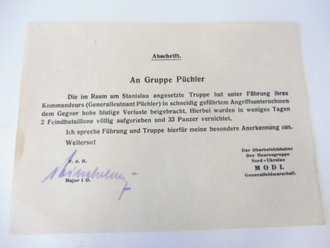 2 x Nachrichtenblatt der Gruppe Püchler datiert...